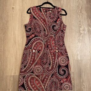 Tommy Hilfiger patterned work dress